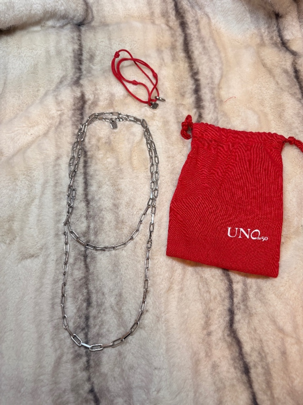 UNOde50 Long Link Chain Necklace